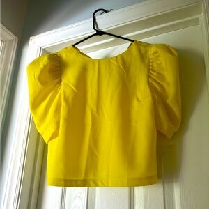 Yellow blouse NEW WITH TAGS! Never worn